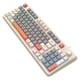 thumbnail image 1 of Teclado Para Juegos RGB Teclado Con Cable USB Compacto De 94 Teclas Para Jugadores De PC Con Windows Blanco Gris, 1 of 3