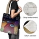 thumbnail image 3 of Among Us Bolso de tela con estampado de lienzo para mujer, bolsa de compras reutilizable y estética, con cremallera interior, regalo para mujer, 35 × 40 cm., 3 of 6