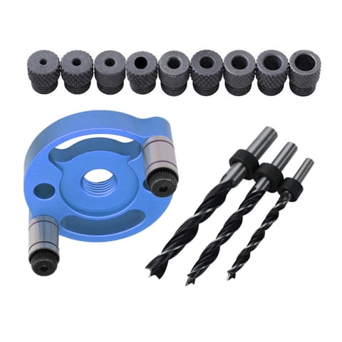 Ioensy - Pasador Autocentrante Vertical 6/8/10 Mm Para Carpintería Artesanal Carpinteros Azul