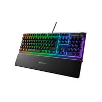 Teclado Gamer Steelseries Apex 3 Negro Rgb Inglés