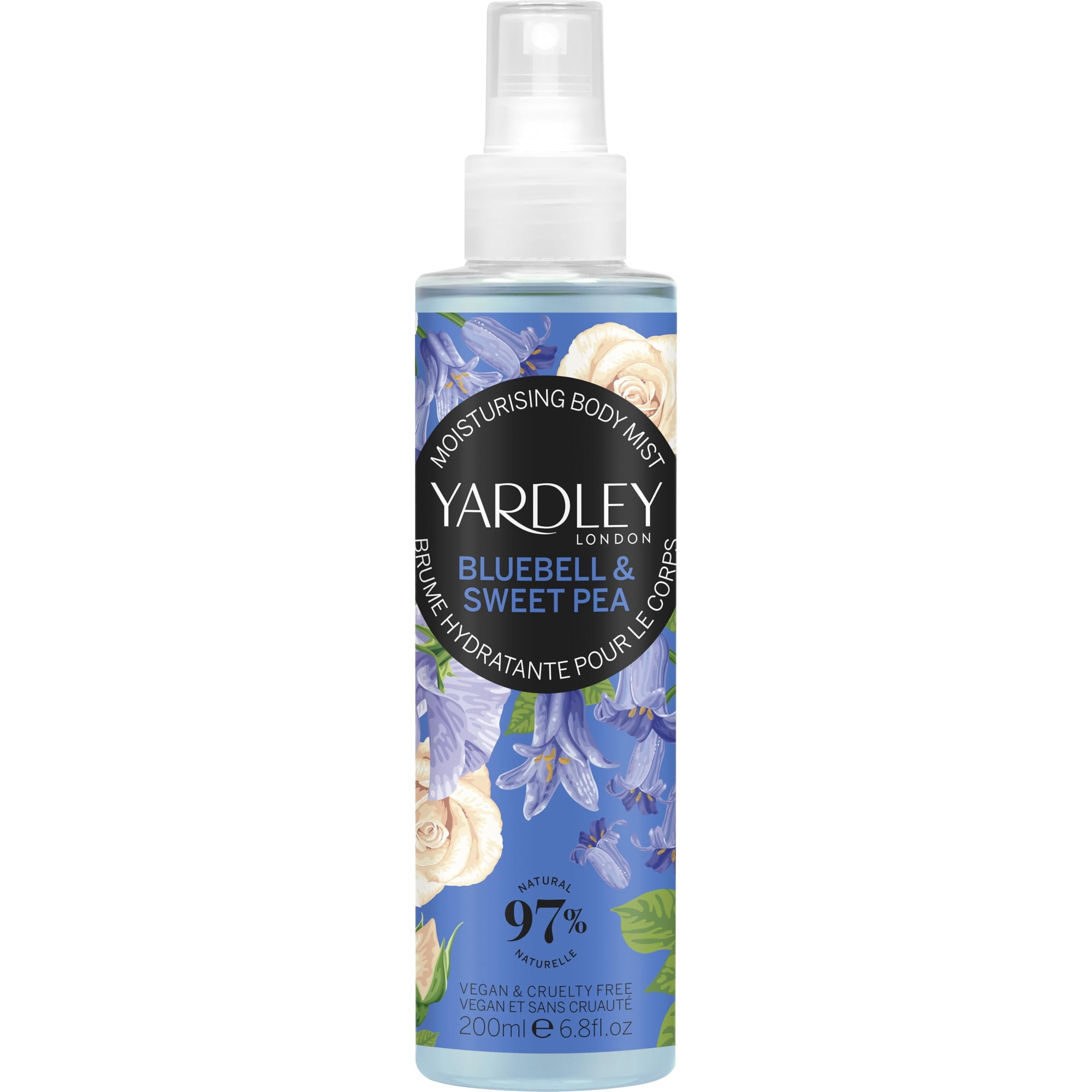 Yardley London - Fragancia En Aerosol Yardley Of London Bluebell & Sweetpea, 200 Ml