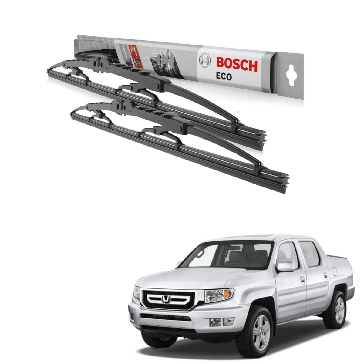 Plumillas Bosch Eco Para Honda Ridgeline 2007-2014