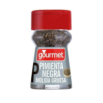 Pimienta Negra Molida Gruesa Frasco 29 G Gourmet