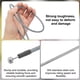 thumbnail image 4 of Uxcell Juego de Carcasa de Cable de Cambio de Marchas y Freno para Bicicleta Universal Kit de Reemplazo de Cable de Cambio de Bicicleta Delantera y Trasera para Bicicleta de Carretera y Montaña, Gris, 4 of 7