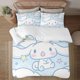 thumbnail image 1 of Sanrio Soft 3D Printed Duvet Cover Bedding Set with Comforter Cover 3 Piece Set, 1 of 5