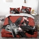 thumbnail image 1 of Attack- on G-iant Er-en Levi An-ime Soft 3D Printe-d Duvet- Cover B-edding Set with -Comfort-er Cover, 1 of 5