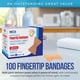 thumbnail image 5 of MEDca Flexible Fabric Finger-Tip Bandages, 1.75" x 3", 100 Count, 5 of 9