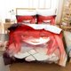 thumbnail image 1 of Cartoon Vampire Bedding Set Bed Set Aldult Kid Bedroom Duvetcover Sets werewolf, 1 of 5