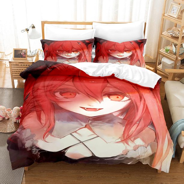 Cartoon Vampire Bedding Set Bed Set Aldult Kid Bedroom Duvetcover Sets werewolf