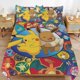 thumbnail image 1 of Pi-ka-chu Bed Duvet Cover Microfiber Bedding Sets 3D Printed Lightweight 3 Piece Comforter Sets for Kids Boys Girls, 1 of 5