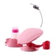 thumbnail image 1 of Soporte para esmalte de uñas Reposamanos con reposabrazos, ajustable, estación de uñas, universal, soporte de manicura antideslizante para accesorios , Rosado, 1 of 5
