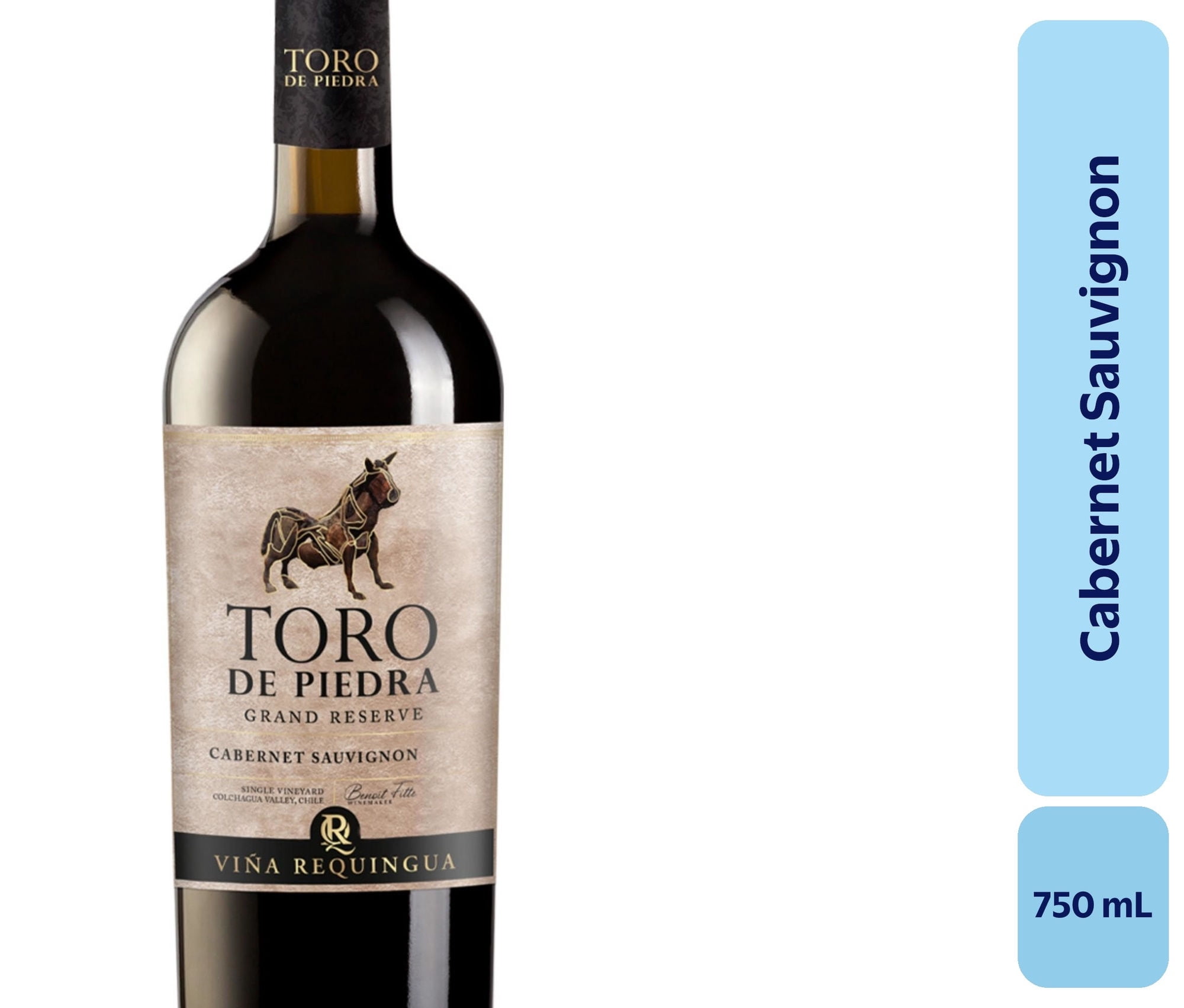 Vino Cabernet Sauvignon Botella 750 mL Toro De Piedra
