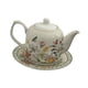 thumbnail image 2 of Tetera China de 2 piezas, jarra de café de con platillo, hervidor de agua, jarra de leche para mujeres y adultos, leches de té sueltas, 2 of 5