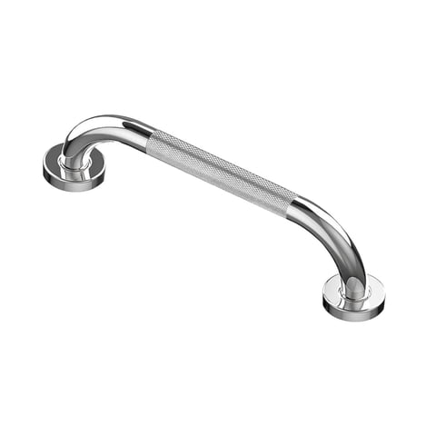 Glomed - Barra De Seguridad Baño Cromada 40 Cm