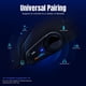 thumbnail image 5 of Auriculares Bluetooth para moto Fodsports FX6, paquete de 2 unidades, 1000 m, 5 of 9