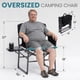 thumbnail image 2 of Silla de camping FUNDANGO extragrande plegable, capacidad de 204 kg, 2 of 8