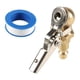thumbnail image 3 of Portabrocas de aire para neumáticos de bloqueo con Clip, adaptador de boquilla para Inflador de neumáticos, Portabrocas de latón resistente para compr, 3 of 5