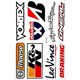 thumbnail image 4 of Pegatina/Calcomanía RICEFINE 17,5 x 26,5 cm Pack de 6 Motociclismo, 4 of 9