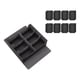 thumbnail image 3 of Caja Para Mazo De Cartas, Contenedor Práctico Y Resistente, Cierre Magnético, Almacenamiento De Cartas De Juego, Negro Y Gris, 3 of 3