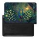 thumbnail image 1 of Pavo Real Porta Pasaporte y Cartera de Viaje Premium de Cuero PU, Funda de Pasaporte Bloqueo RFID con Ranuras para Tarjetas de Crédito, Estuche para Libro de Pasaporte para Familia 10cm × 15cm, 1 of 6