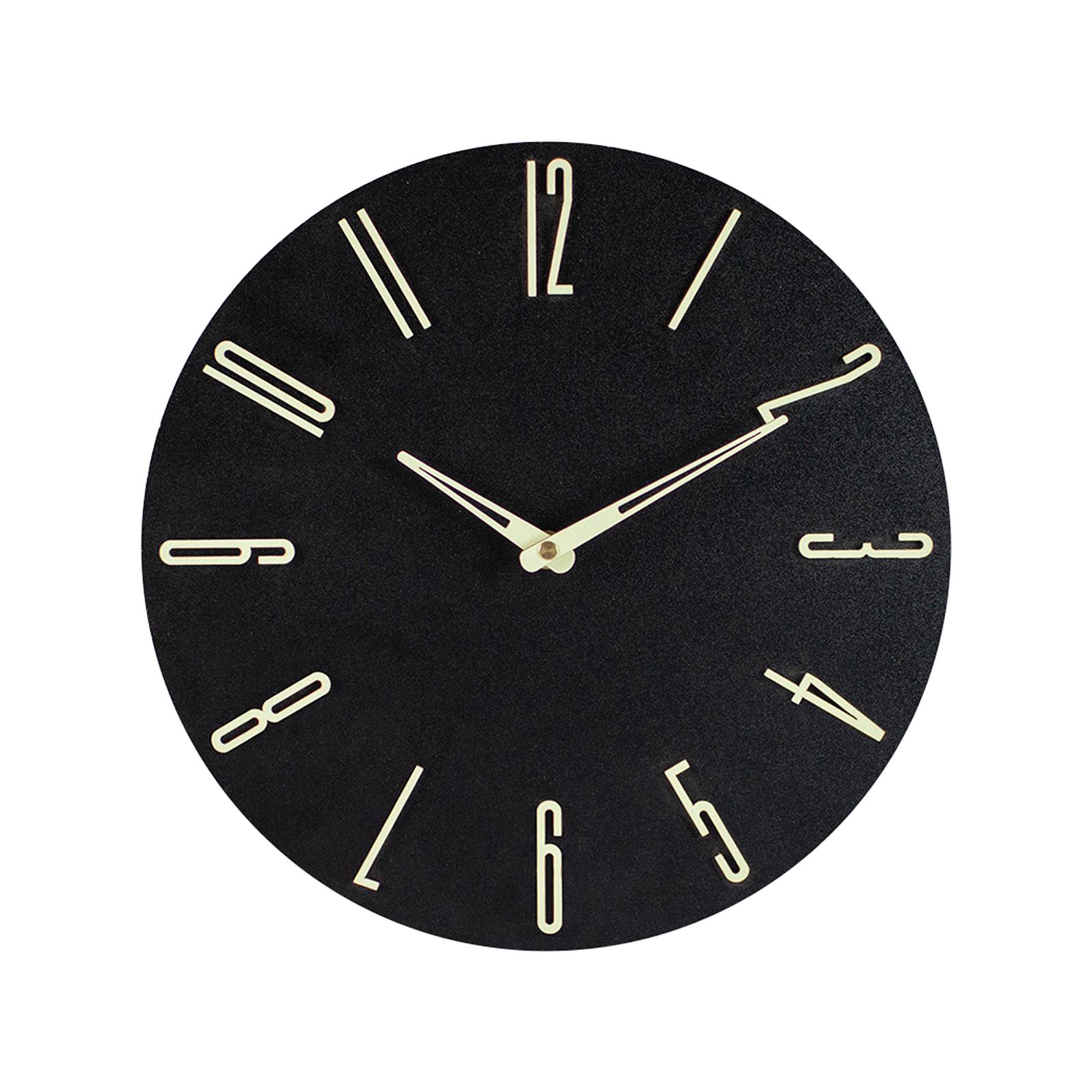 Bothyi - Relojes De Pared Modernos Reloj De Pared Luminoso Para Aula Dormitorio Cocina
