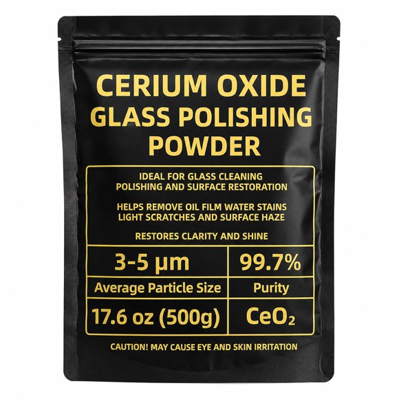 Polvo Pulidor de Vidrio SafeCope 500 g 99 % Óxido de Cerio 3‑5 µm
