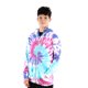 thumbnail image 4 of Polerón full zipper con capucha lila turquesa tie dye spitfire hombre street culture season, 4 of 6