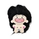 thumbnail image 5 of Linda Muñeca Decorativa De Dibujos Animados De Peluche Para Niños Y Niñas Cesta De Relleno Negro, 5 of 5