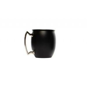 Jarra 500Ml Lisa Moscow Mule Negro Mate Acero Lugano