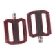 thumbnail image 1 of Pedales De Bicicleta De Aleación De Aluminio Resistente Para Bicicleta Plegable, Suministros Para Montar En Bicicleta De Carretera, Color Rojo, 1 of 5