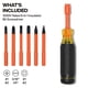 thumbnail image 2 of Destornillador Klein Tools 32306INS aislado 1000 V 6 en 1, 2 of 6