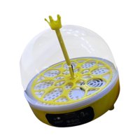 Ioensy - 8 Incubadora De Huevos Máquina De Incubación Ligera Para Loro Manual De Palomas Avícolas Pequeñas