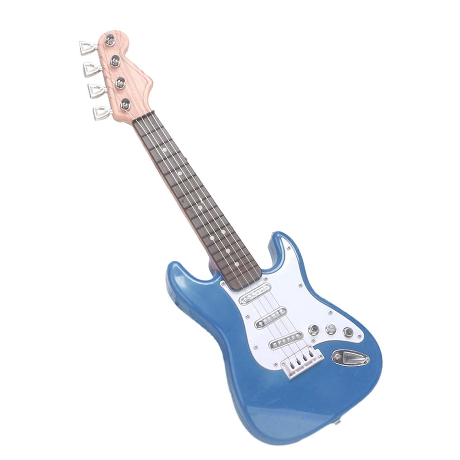 Guitarra Electrica Para Ninos Guitarra Pequena De 4 Cuerdas Para Ninas Regalos De Cumpleanos