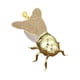 thumbnail image 1 of Adorno Para Tarro De Miel Con Forma De Abeja, Tarros De Especias Para Cenas, Para Guardar Jarabe De Miel, Dorado, 1 of 5