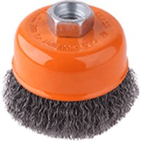 Grata Copa Acero Ondulado 3'' - Calibre De 0,5 Mm - Toma M14 - Hela