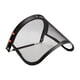thumbnail image 3 of Combo De Protector Facial Y Soporte Para Cascos De Ala Completa Visera De Alambre De Metal Negro, 3 of 5