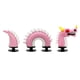 thumbnail image 1 of 3x Zapatos Joyería 3D Zapatos De Animales Hebilla Para Bolsos Ropa Zapatos Sandalias Dragón Rosa, 1 of 3