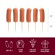 thumbnail image 3 of Velas Fred & Friends 5 cm Fiesta de Salchichas 6 unidades, 3 of 4