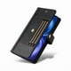 thumbnail image 3 of FOXDOCK Funda tipo Cartera para iPhone 16 Plus – Cubierta de Cuero PU con Múltiples Ranuras, Bolsillo para Efectivo y Correa de Muñeca, 3 of 6