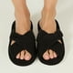 thumbnail image 1 of Pantufla de Mujer Zapatilla Eve Negro, 1 of 3