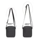 thumbnail image 4 of Bolso bandolera Lemuvlt negro mate 78‑141 cm impermeable, 4 of 9