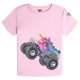 thumbnail image 1 of Camiseta Monster Jam Rose Sparkle Smash talla 7-8, 1 of 7