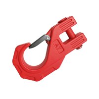 Magideal - Conector De Gancho De Arrastre De Lengüeta De Gancho De Cabrestante, Pieza De Reparación De Automóviles, Soporte De De Remolque Resistente, Soporte De Rojo