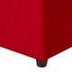 thumbnail image 3 of Pouf Cali 1c Felpa 30 Rojo, 3 of 5