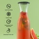 thumbnail image 5 of Juego de jarras de vidrio JoyJolt Hali de 1 litro con tapa para bebidas, 3 unidades, 5 of 8