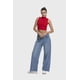 thumbnail image 4 of Polera Mujer Estilo Peto Rojo, 4 of 4