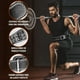 thumbnail image 2 of Cinturon Faja Cuero Pesas Crossfit Gym Fit Acojinada Negro Talla M, 2 of 5
