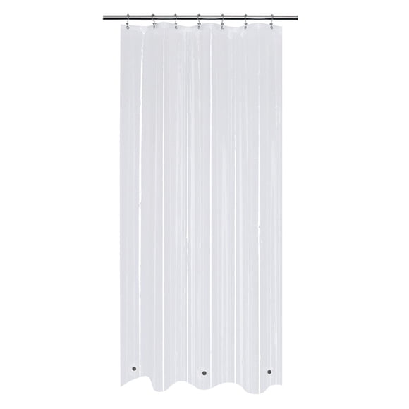 Cortina de Ducha Mrs Awesome 91 × 183 cm Forro Transparente