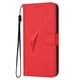 thumbnail image 3 of Funda Cartera Fibra de Carbono para Motorola MOTO G04 con Soporte y Cierre Magnético Rojo, 3 of 6