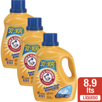 Pack X 3 Detergente Líquido Arm & Hammer Clean Burst 2.97 L